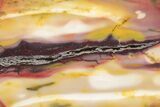 Polished Mookaite Jasper Slab - Australia #221857-1